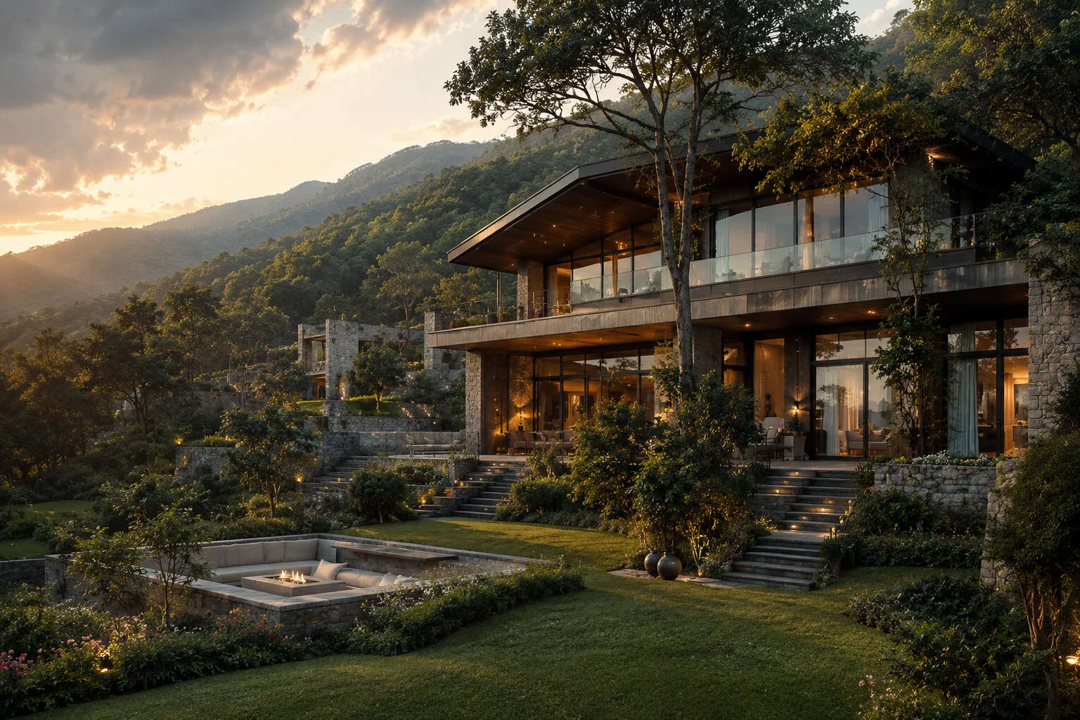Corbett County luxury villas